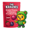 Picture of Kids Immunity Kit - Berry Vitamin Lollipops + Probiotics | The Krazies