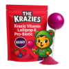 Picture of Kids Immunity Kit - Berry Vitamin Lollipops + Probiotics | The Krazies